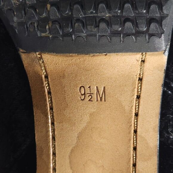 Donald J Pliner Women’s Hyde US 9.5M Black Velvet Brocade Ankle Boots Booties - Picture 13 of 14